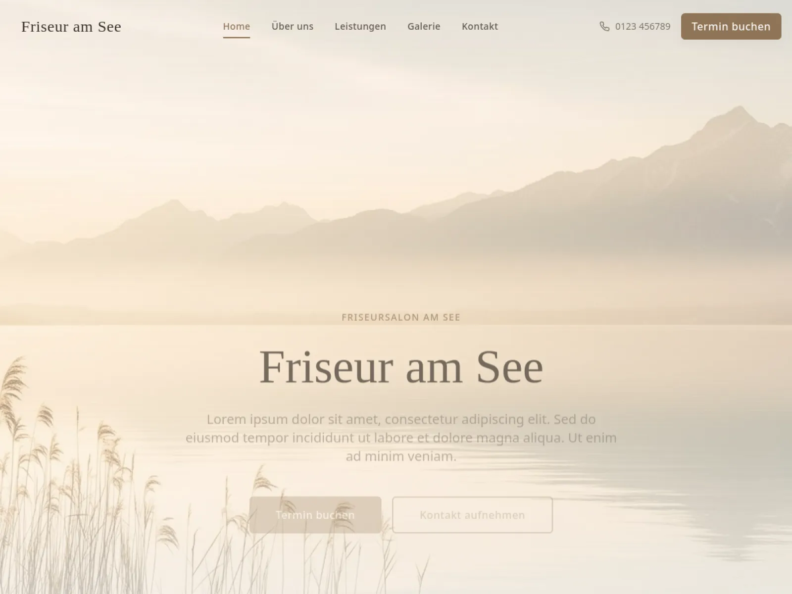 Startseite von Friseur am Ammersee
